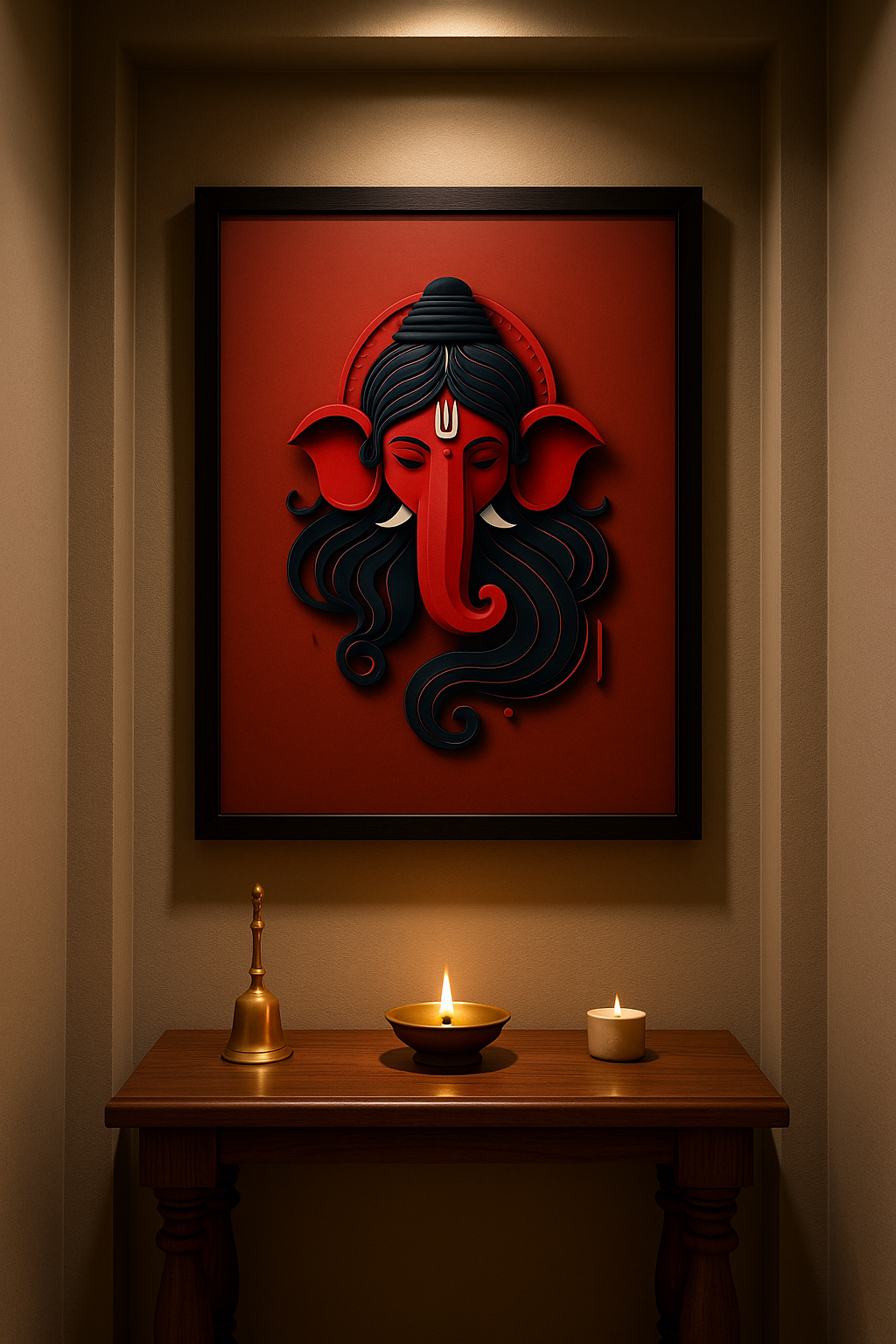 Ganesha - “The Red Blessing”