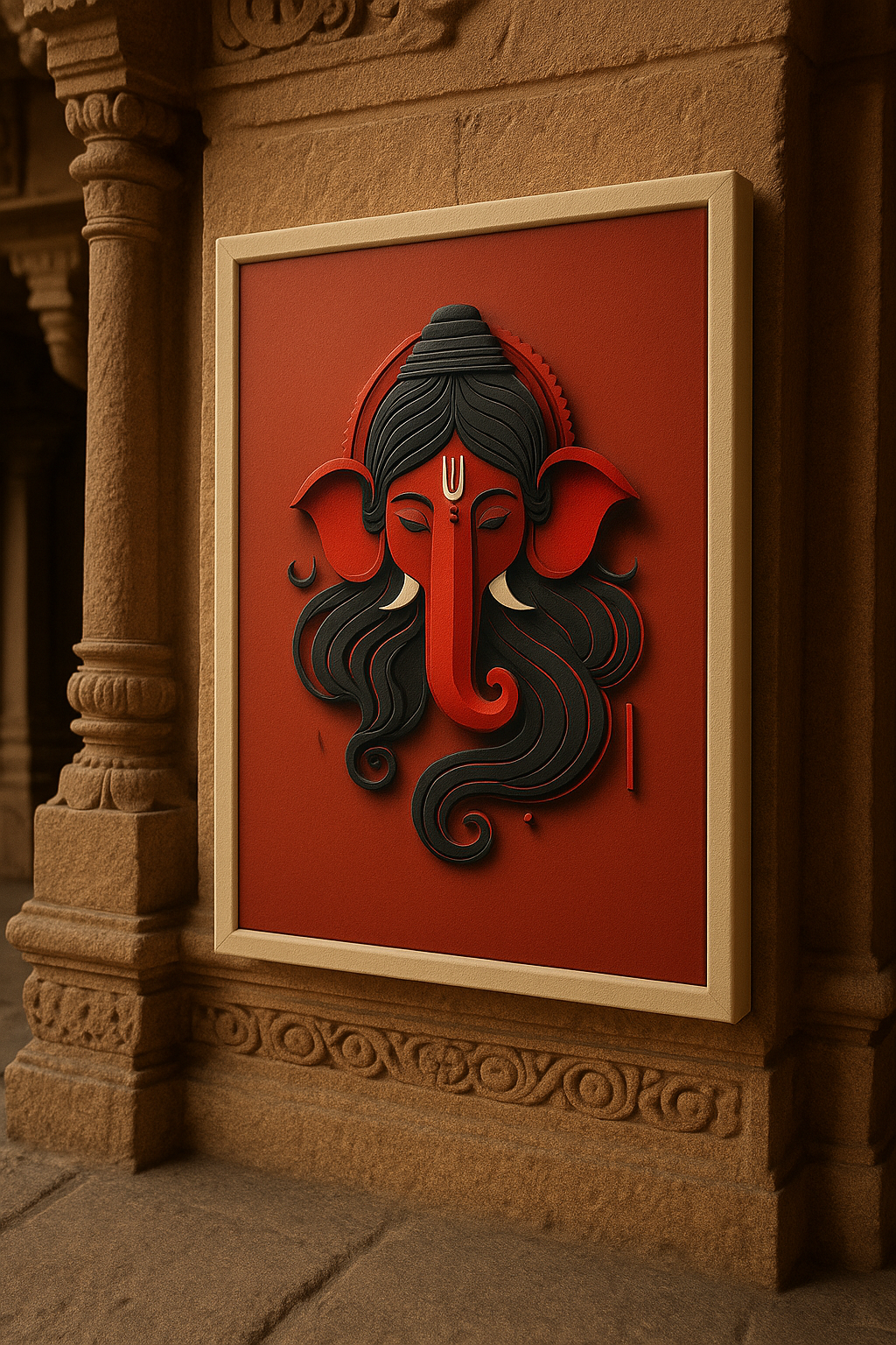 Ganesha - “The Red Blessing”