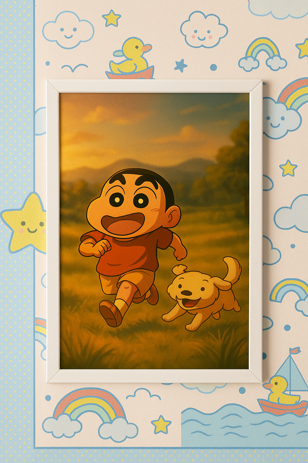 Shinchan & Shiro – "Sunset Serenity"