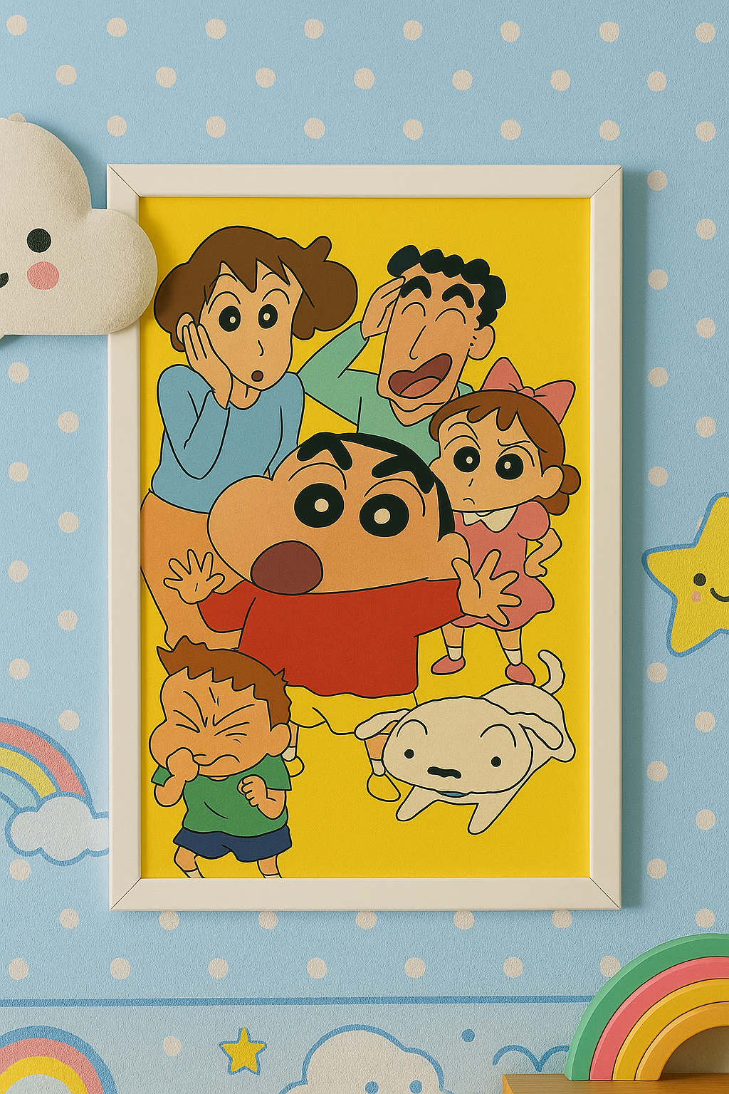 "Retro Chaos – Shinchan Family Edition"