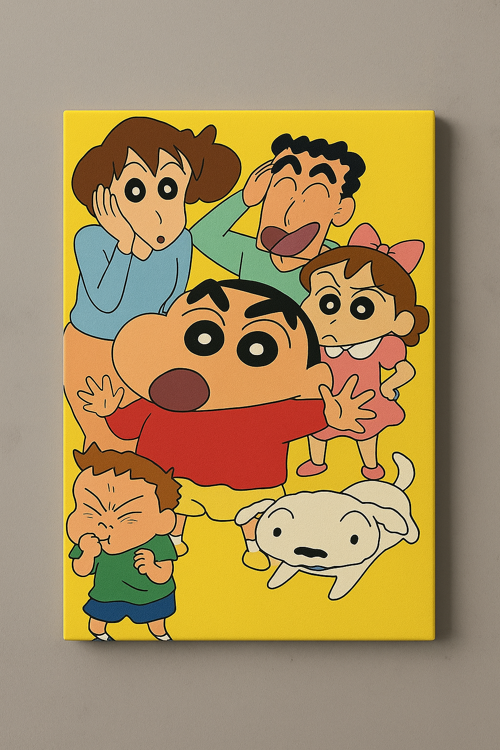 "Retro Chaos – Shinchan Family Edition"