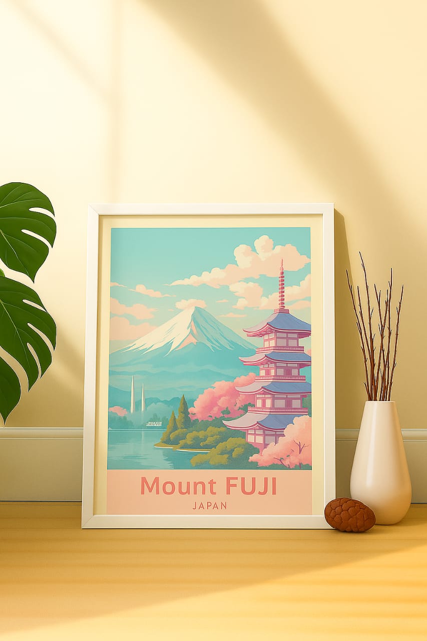 Mount fuji - sakura senerity
