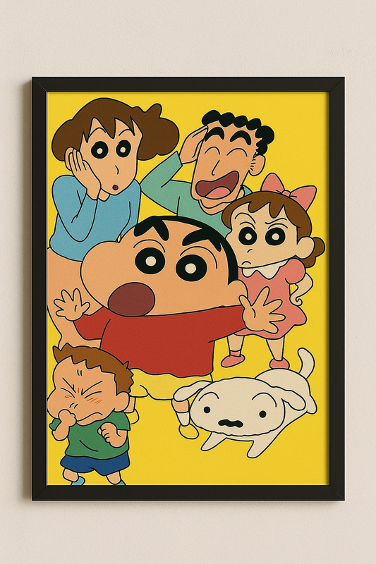"Retro Chaos – Shinchan Family Edition"