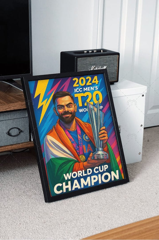 Virat kohli - T20 champion poster