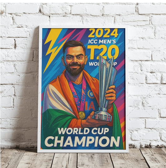 Virat kohli - T20 champion poster